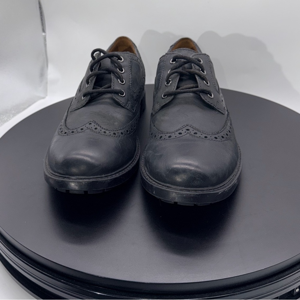 Clarks oxford shoes rugged lug soles Mens Size 11